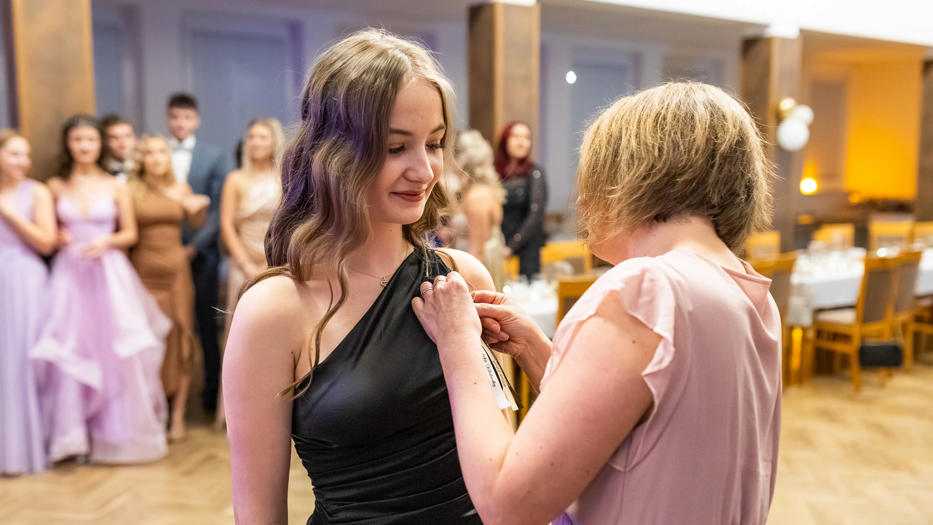 Momentka ze stužkáče